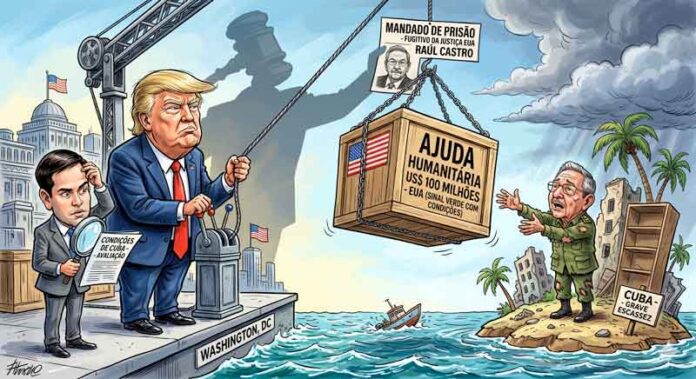 Trump-avalia-condições-de-Cuba-para-liberar-ajuda-humanitária-de-US$-100-milhões