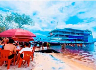 Festa flutuante com samba e pagode promete agitar o Rio Negro neste sábado em Manaus
