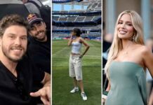 Antes da estreia do Brasil, famosos invadem a Copa e chamam atenção fora dos gramados
