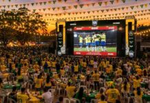 Torcedores de Manaus ganham espaço gigante com telão e shows para a estreia do Brasil