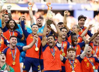 Após pressão do início ao fim Espanha vence a Argentina e conquista mais um título mundial