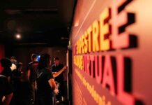 Exposição gratuita em Manaus leva visitantes a uma viagem pela pré-história com realidade virtual