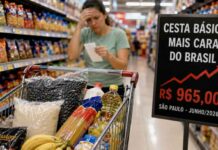 Nova alta da cesta básica confirma perda do poder de compra dos trabalhadores brasileiros