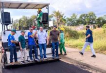 Obras de pavimentação ganham ritmo em Manicoré e impulsionam a economia do município