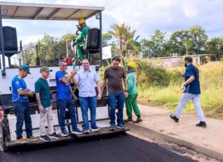 Obras de pavimentação ganham ritmo em Manicoré e impulsionam a economia do município