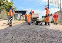 Operação tapa buracos avança em Flores e amplia a expectativa por melhorias em outras regiões de Manaus