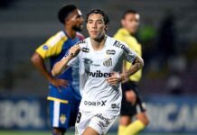Goleada do Santos encaminha vaga na Venezuela e marca volta de Neymar
