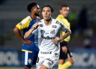 Goleada do Santos encaminha vaga na Venezuela e marca volta de Neymar