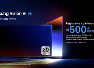Samsung abre cadastro antecipado para TVs Vision AI com desconto de até R$ 500