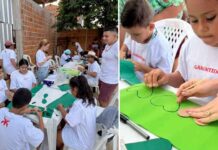 Criatividade das crianças ganha espaço no Mini-Garantido e aproxima novas gerações do boi-bumbá