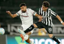 Botafogo e Fluminense empatam em clássico marcado por golaços e reação tricolor