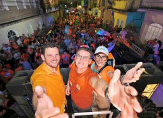 Morro da Liberdade marca início da campanha de David Almeida ao Governo do Amazonas