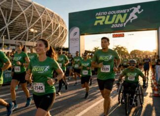 Pátio Gourmet Run 2026 une corrida, saúde e experiências inéditas em Manaus