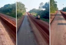 Repavimentação da BR-319: asfalto novo não dura dois meses e é retirado de trecho da rodovia
