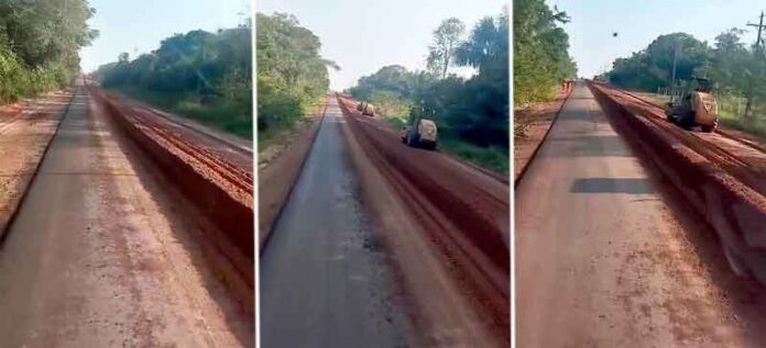 Trecho-da-BR-319-tem-asfalto-retirado-menos-de-dois-meses-após-receber-pavimentação