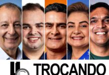 Quatro candidatos no mesmo balaio da disputa estadual