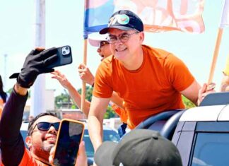 Carreata de David Almeida movimenta Manaus e leva campanha a Presidente Figueiredo