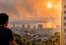 Fumaça e El Niño ameaçam agravar calor extremo em Manaus