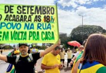 O protesto em Brasília que expõe o desgaste profundo entre a população e o Judiciário
