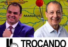 Roberto Cidade aparece à frente de Omar Aziz no segundo turno