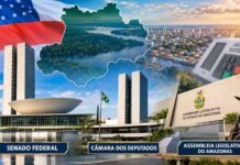 Amazonas define seus representantes no Senado, Câmara e Assembleia em 2026