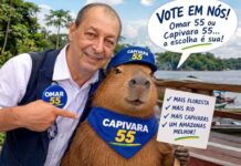 Salazar mirou no senador, mas acertou em cheio na popularidade da capivara