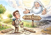 Se tudo já estivesse decidido, por que Deus colocaria nossas escolhas diante do bem e do mal?
